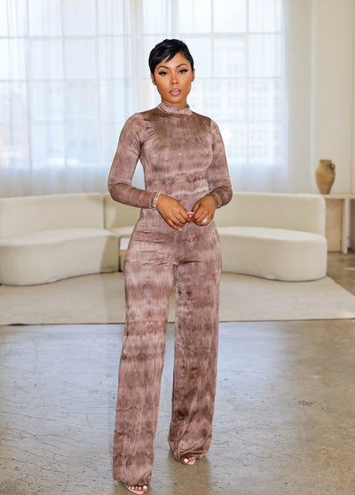 Mya Jumpsuit (Mocha)
