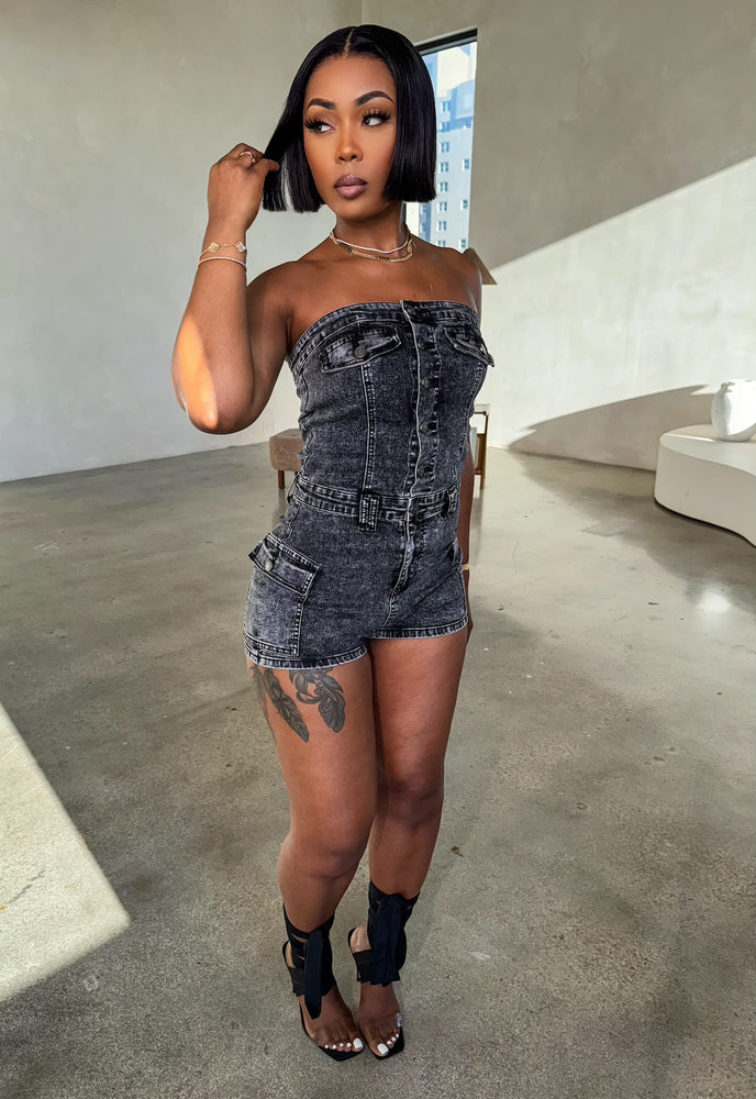 Prototype Romper (Black)