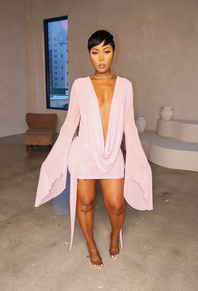 Love Jones Mini Dress (Pink)