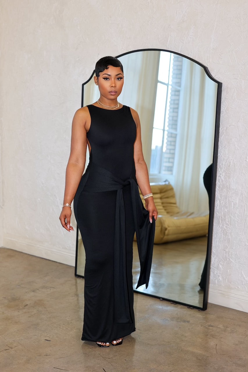 Come My Way Dress (Black)