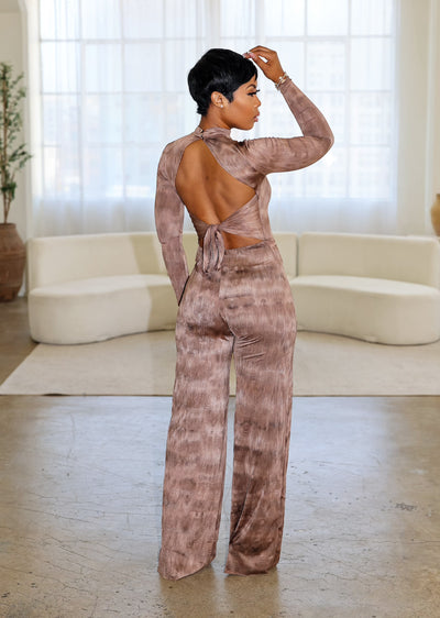 Mya Jumpsuit (Mocha)