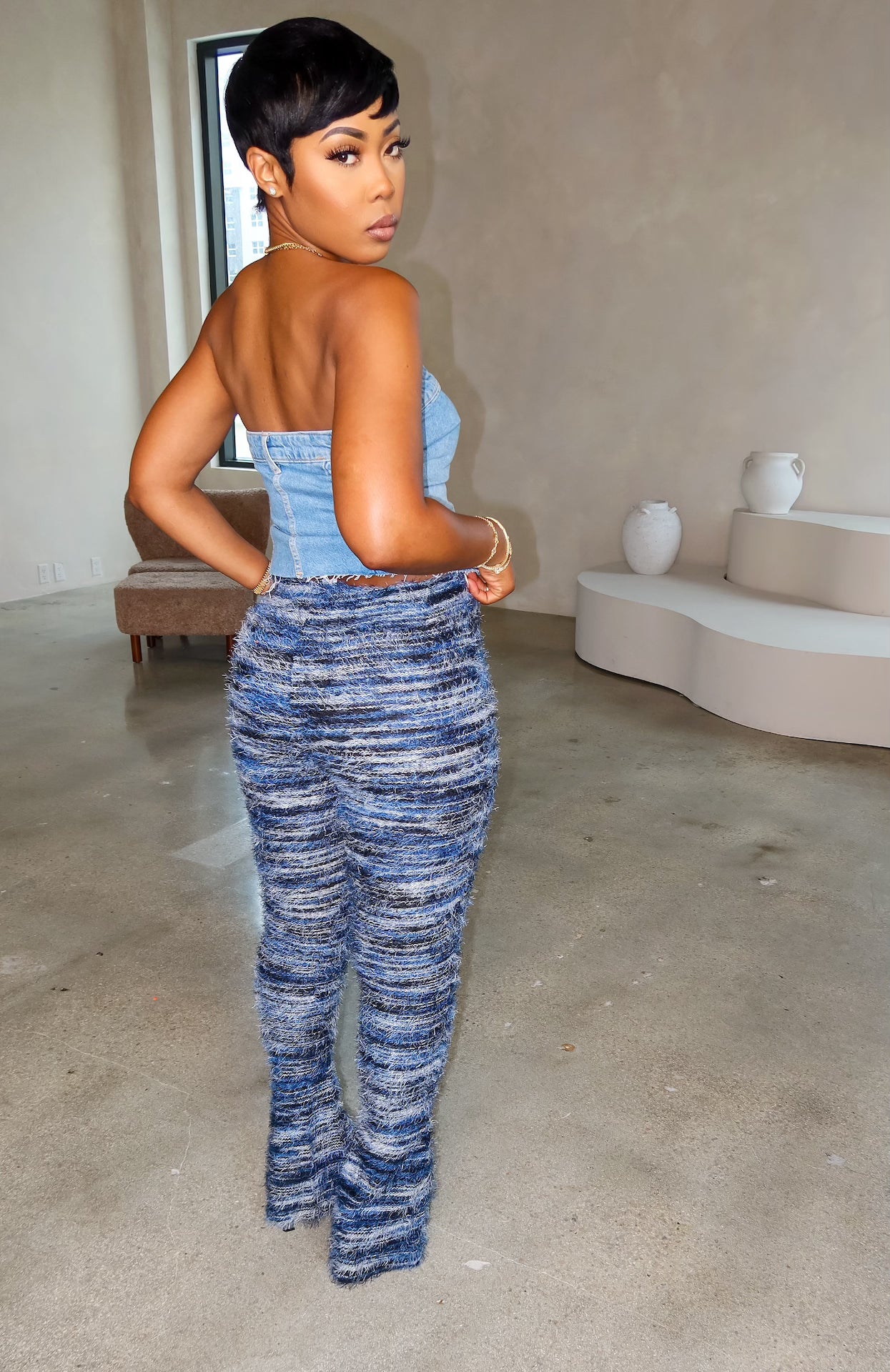 Fall Feels Pants (Blue)