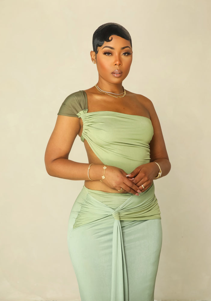 Sicily Dress (Olive)
