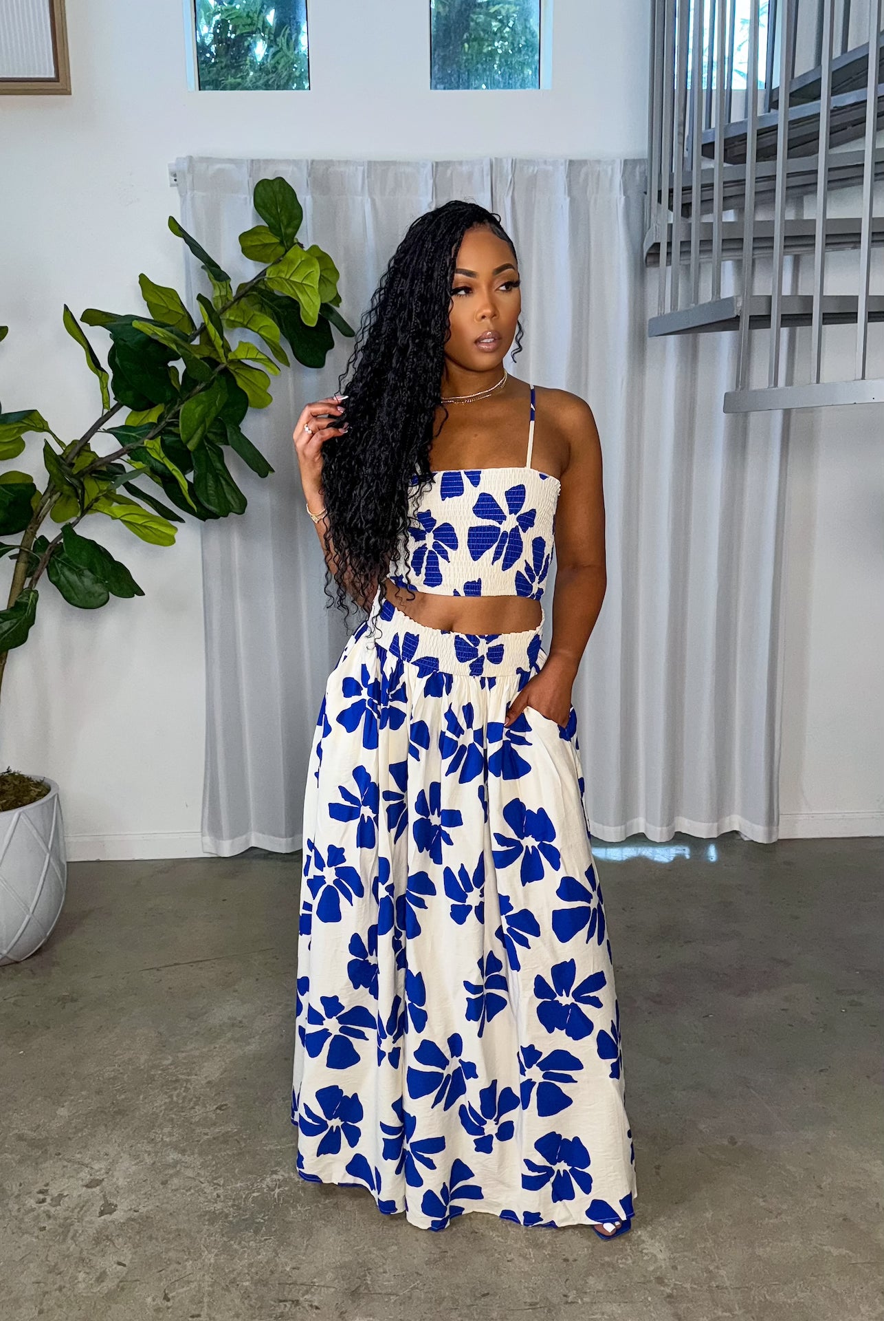 Hibiscus Bloom Set (Blue)
