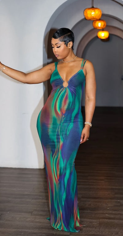 Northern Lights Maxi Dress