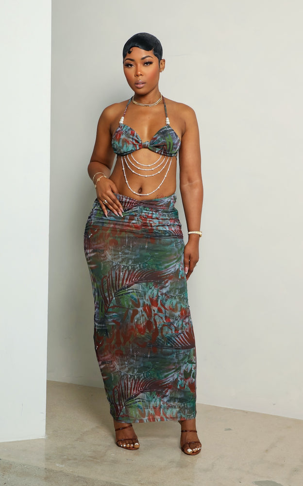 Tropic Thunder Skirt Set