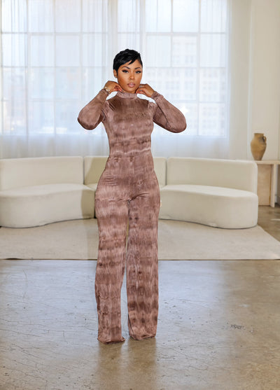 Mya Jumpsuit (Mocha)