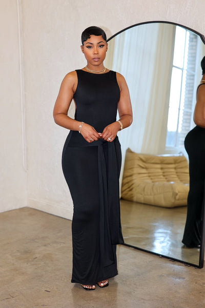 Come My Way Dress (Black)