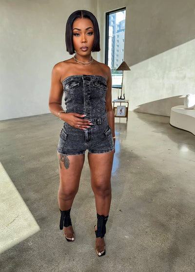 Prototype Romper (Black)