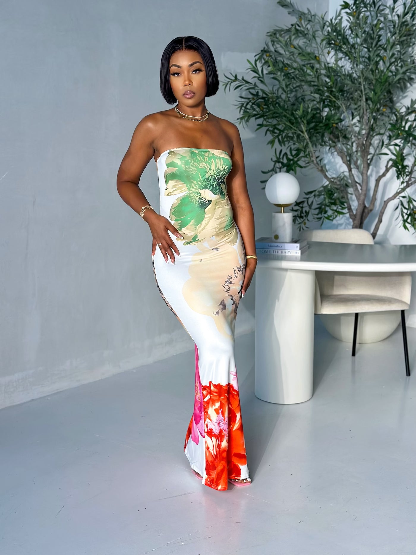 Prosecco & Petals Dress
