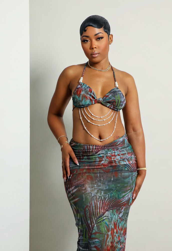 Tropic Thunder Skirt Set