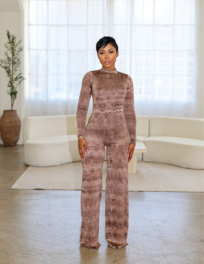 Mya Jumpsuit (Mocha)