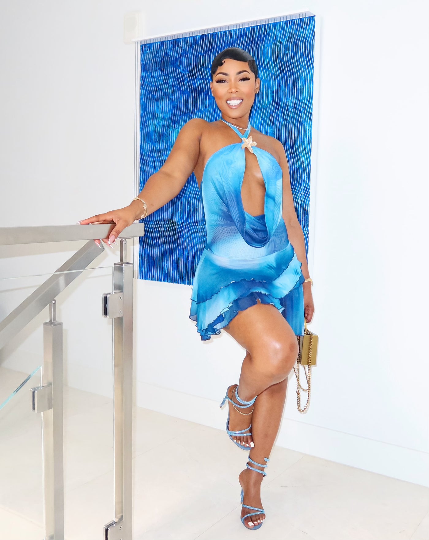 The High Seas Mini Dress