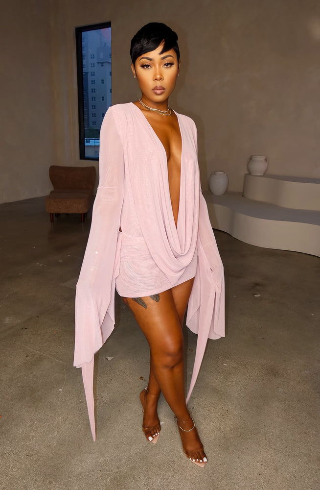 Love Jones Mini Dress (Pink)