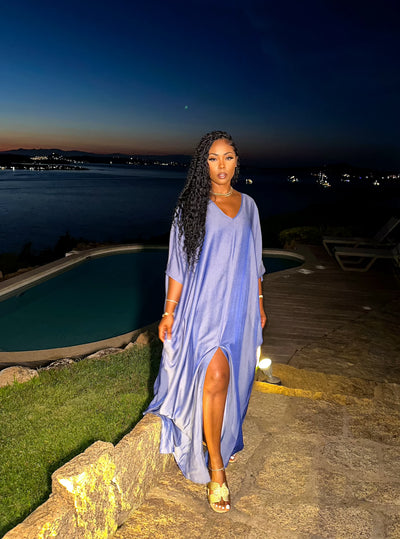 Serene Escape Maxi (Denim)