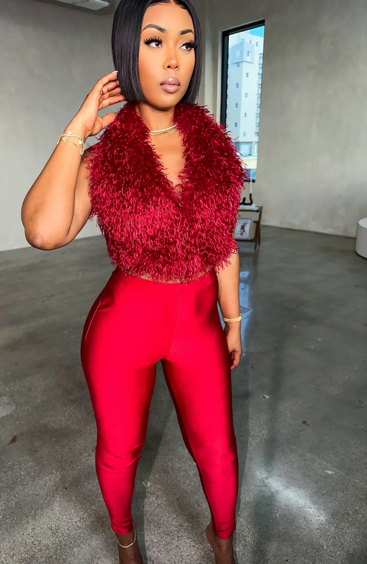 Furever Yours Set (Burgundy)