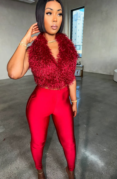 Furever Yours Set (Burgundy)