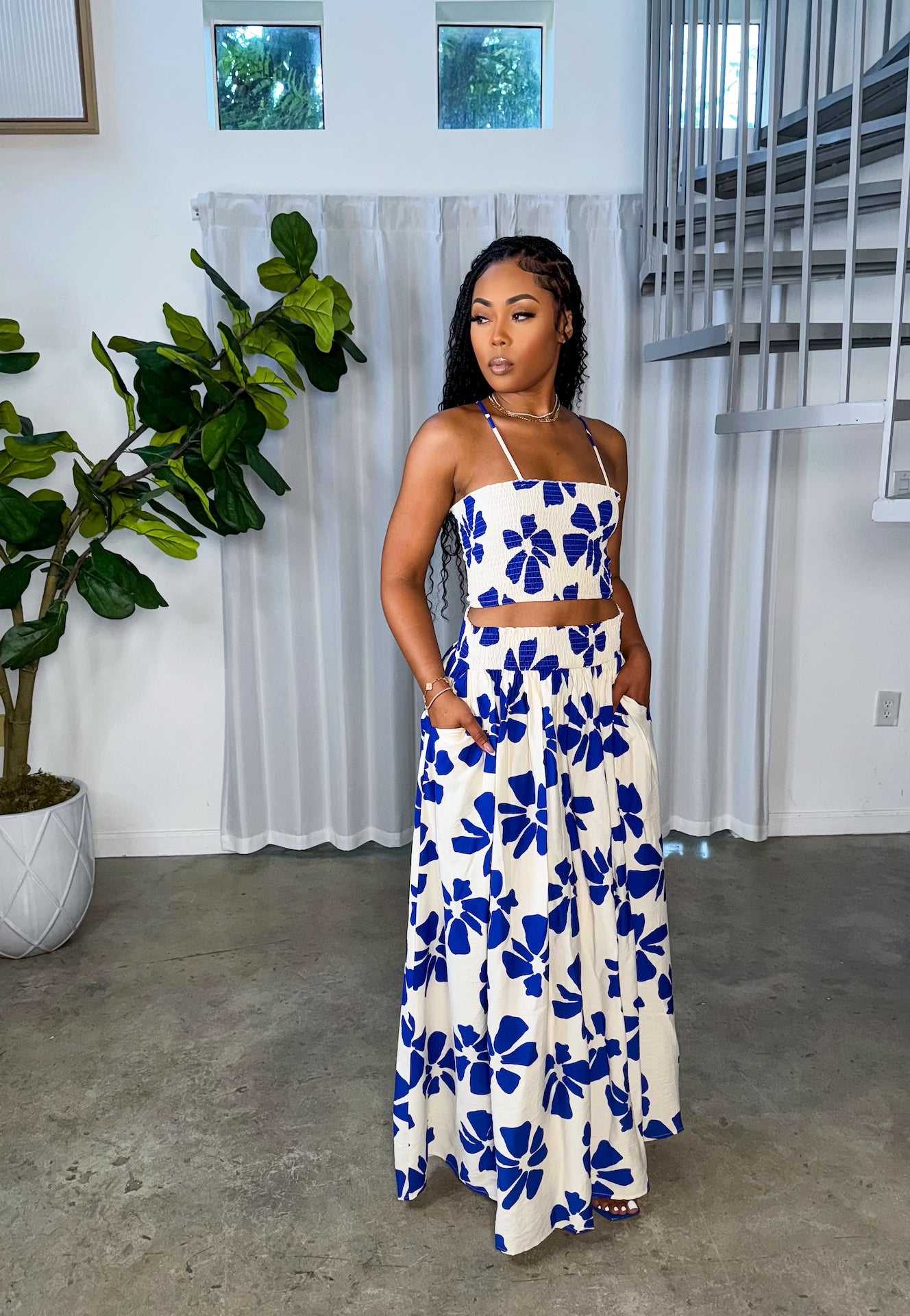 Hibiscus Bloom Set (Blue)