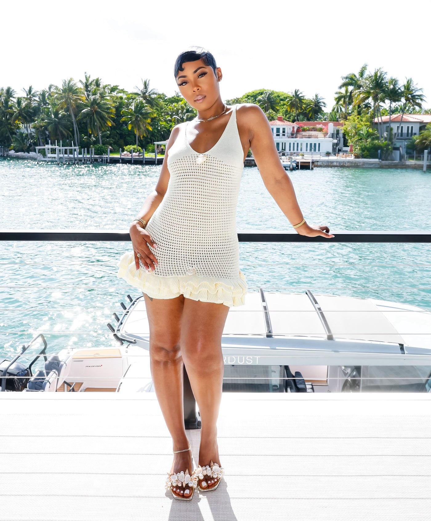 Coastal Chic Mini Dress