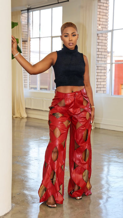 Rich Flex Pants (Red)