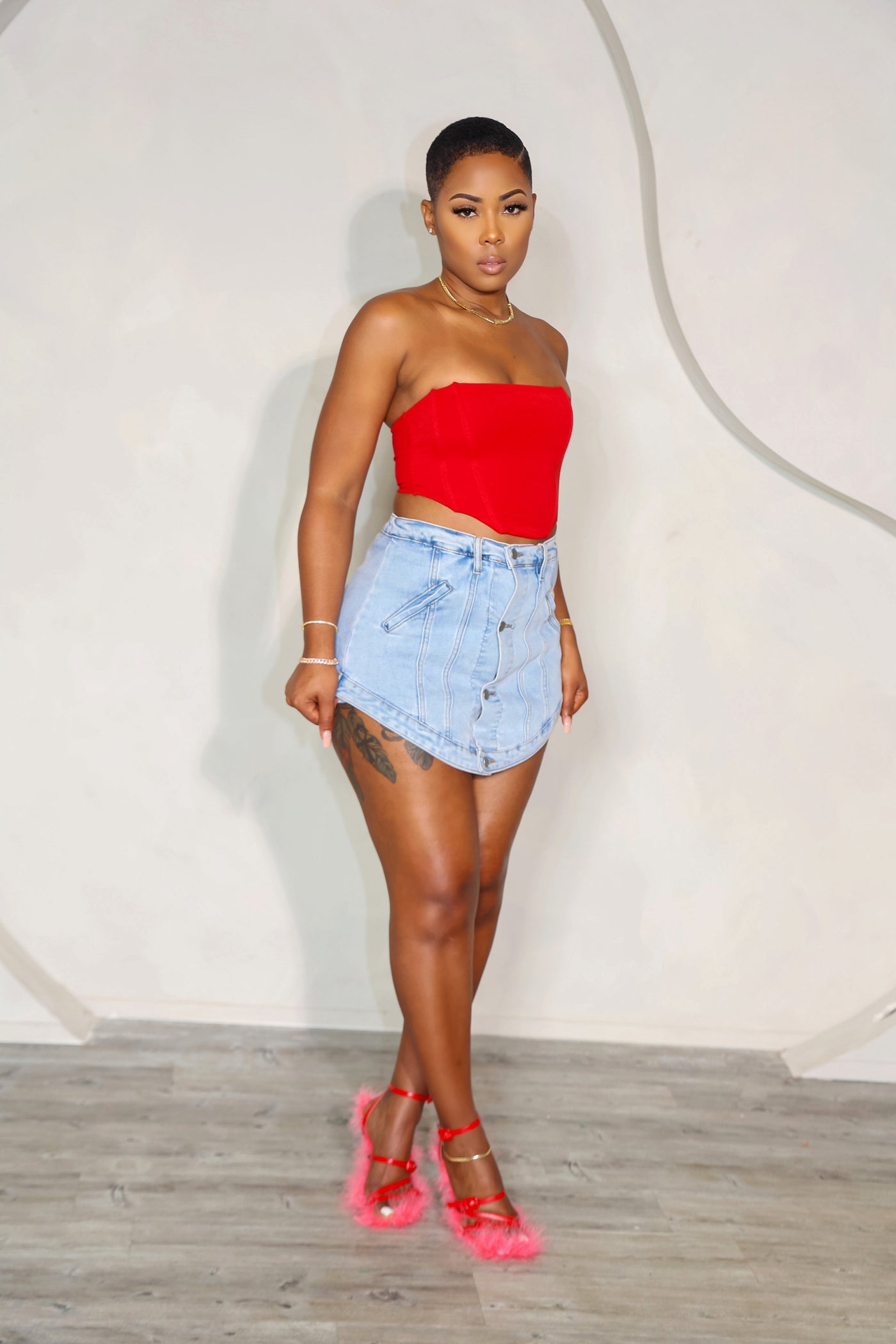 Teyana Skort
