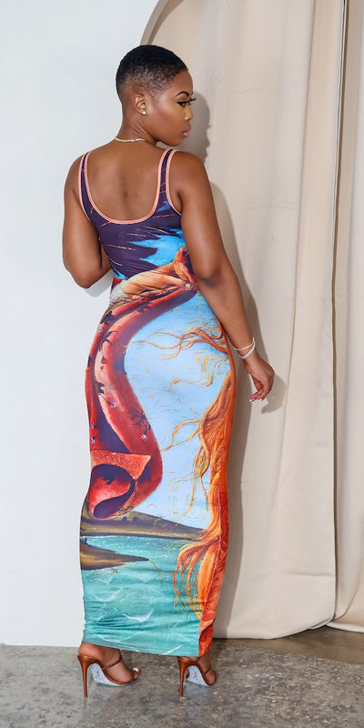 Fine Art Maxi Dress