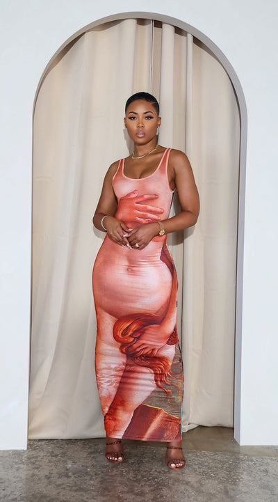 Fine Art Maxi Dress