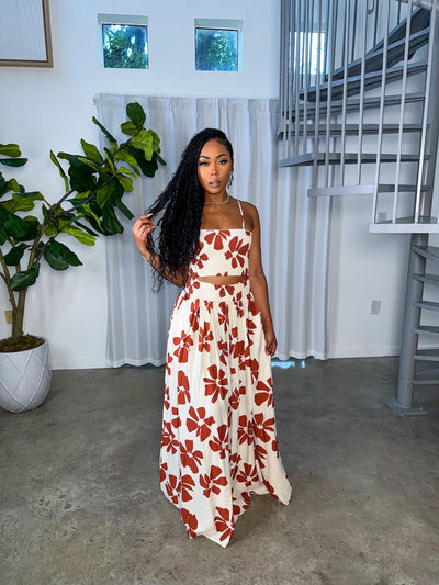 Hibiscus Bloom Set (Brown)