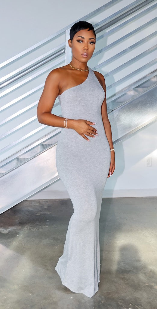 Show My Love For You Dress (Grey)