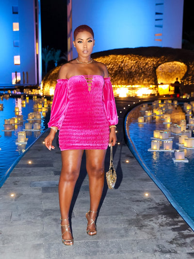 Spill The Tea Mini Dress