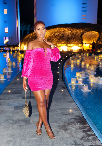 Spill The Tea Mini Dress