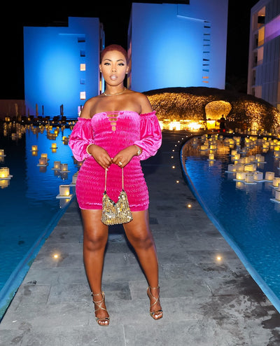 Spill The Tea Mini Dress