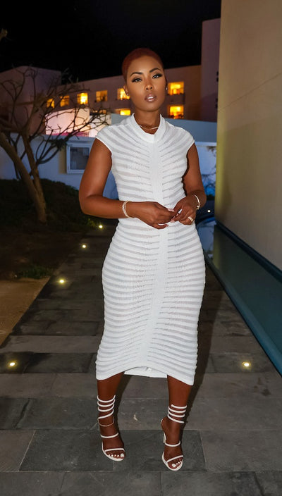 Snowflake Midi Dress