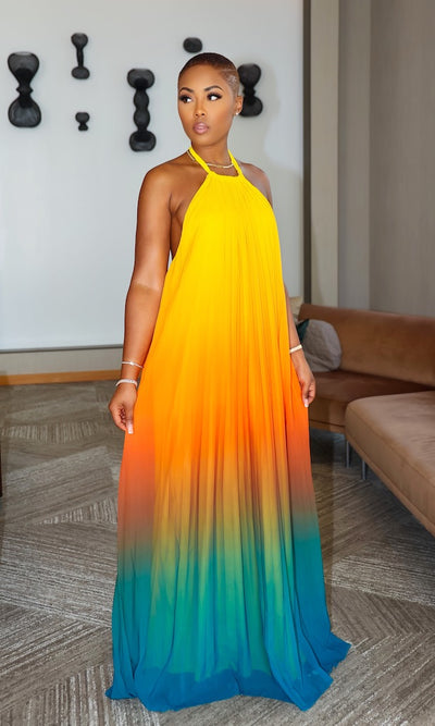 Caribbean Sunset Maxi