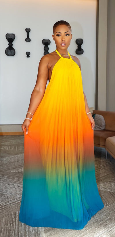 Caribbean Sunset Maxi