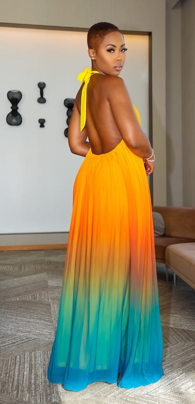 Caribbean Sunset Maxi