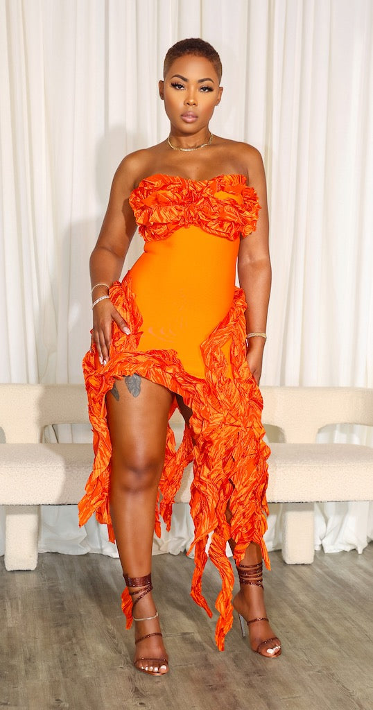 La Bamba Dress (Burnt Orange)