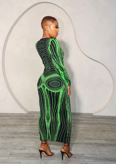 Slay Bae Dress (Green)