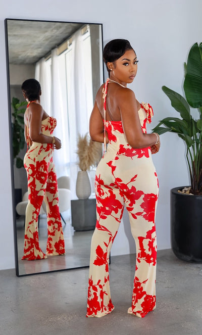 Smell The Roses Jumpsuit