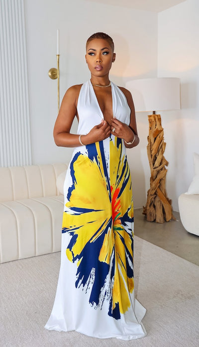 Waiting To Exhale Dress (White)