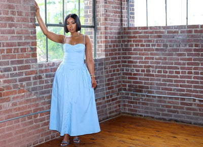 Napa Valley Dress (Blue)