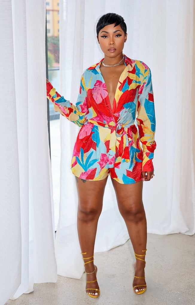 Azura Romper (Red)