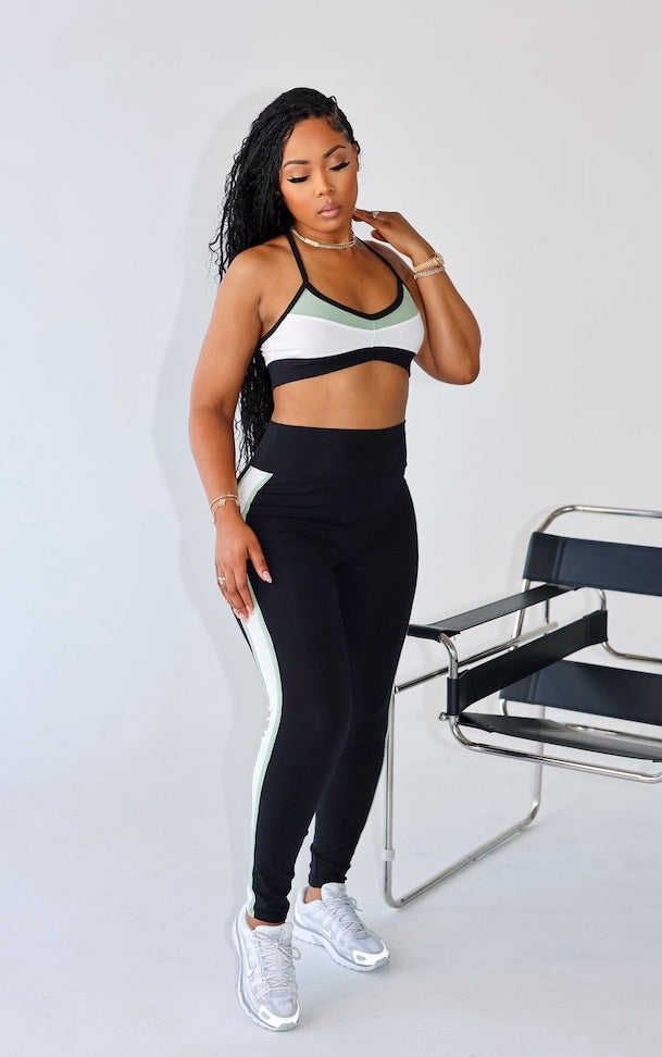 No Days Off Set (Black/Sage/Ivory)