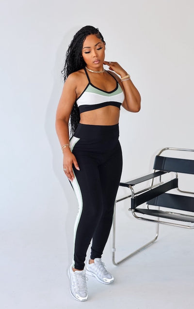 No Days Off Set (Black/Sage/Ivory)