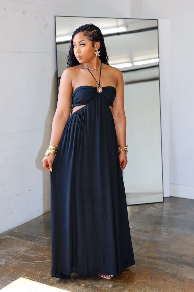 Stars At Sea Maxi (Black)