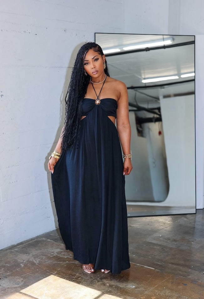 Stars At Sea Maxi (Black)