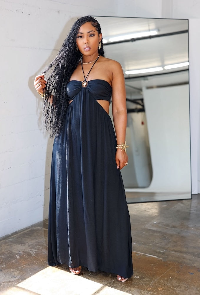 Stars At Sea Maxi (Black)