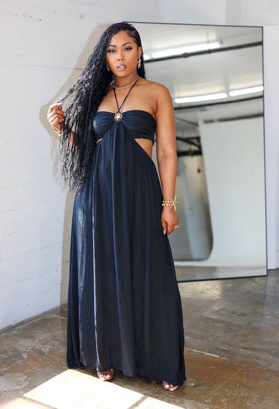 Stars At Sea Maxi (Black)