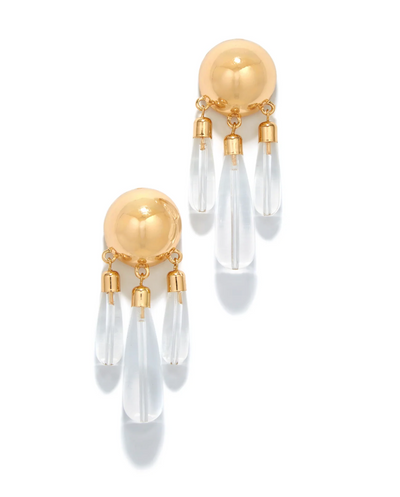 Golden Chandelier Earrings