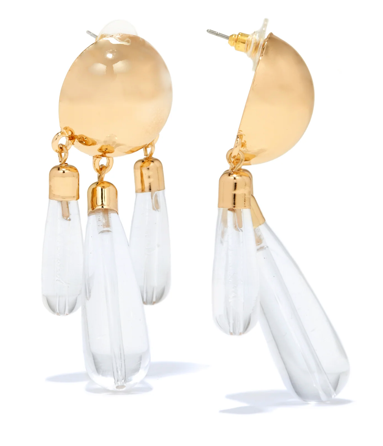 Golden Chandelier Earrings